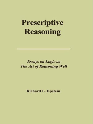 cover image of Prescriptive Reasoning